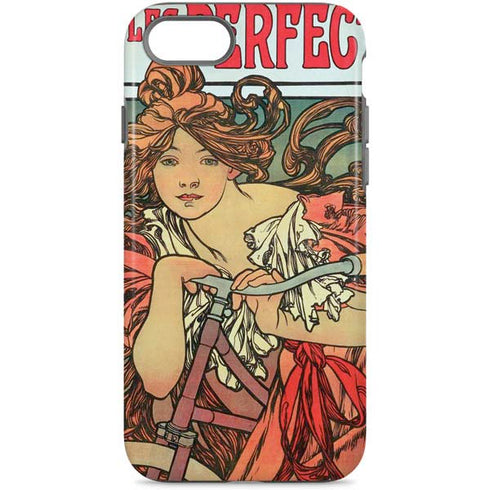 Alphonse Mucha Cycles Perfecta iPhone Cases